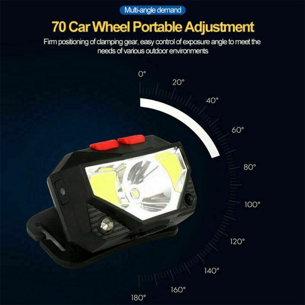 Bright Waterproof Rechargeable LED Head Lamp_6