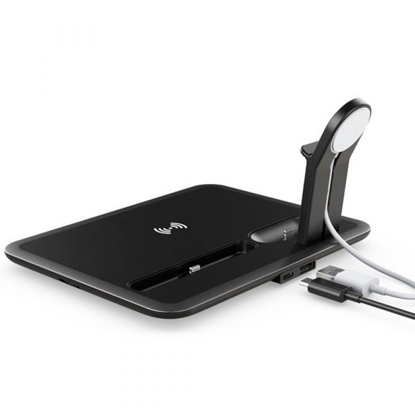 Multi-Function QI Enabled Wireless 3-in-1 Fast Charging Station_3