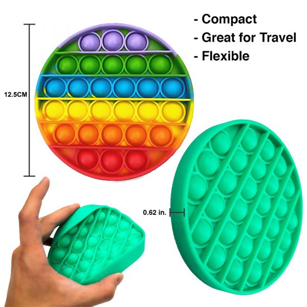Push Bubble Fidget Sensory Arithmetic Concentration Toy_16