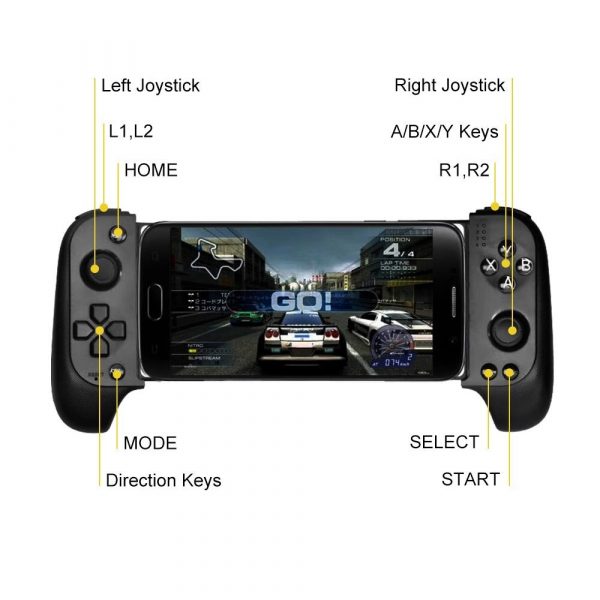 Rechargeable Wireless Bluetooth Gaming Pad Direct Play Joystick_6