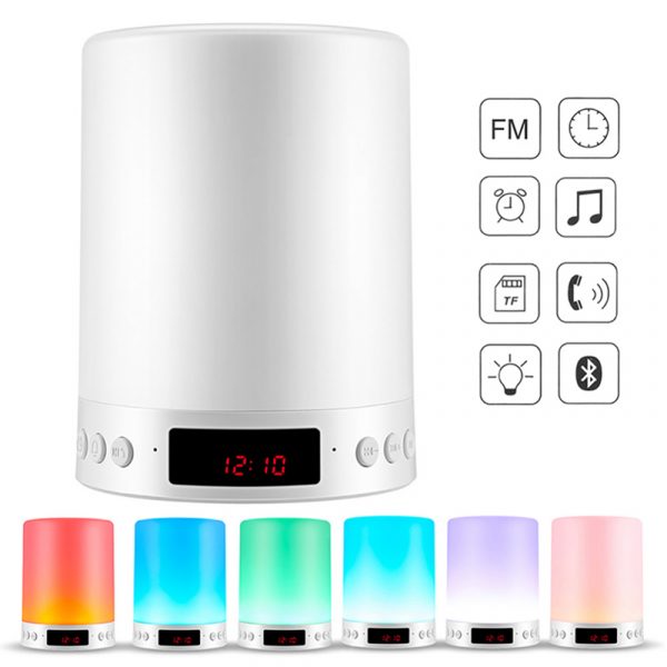 Bluetooth Speaker Touch Control LED Light_3