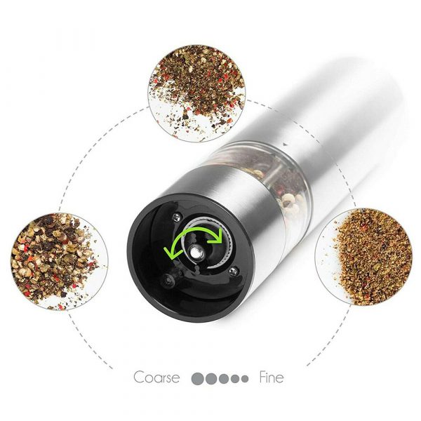 Electric Pepper Grinder Spice Mill and Automatic Grinder_2