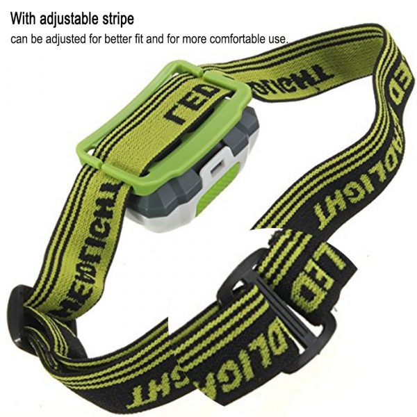 T16 Multi-functional 2+1 Headlight Protection Head-Mounted Flashlight Torch_7