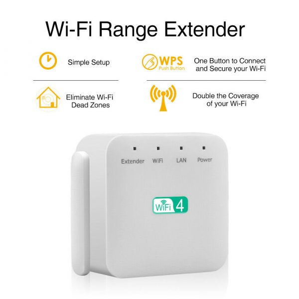 Wireless Wi-Fi Repeater Signal Amplifier Long Range Signal Booster Repeater_17