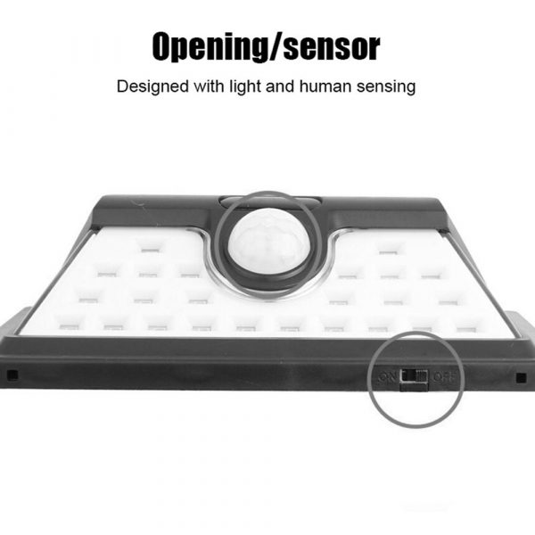 Solar Powered 32LED Body Induction Motion Sensor Outdoor Wall Light_13