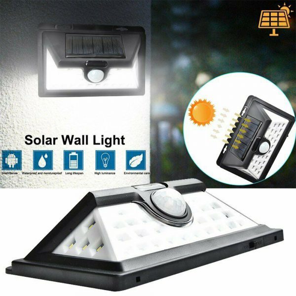 Solar Powered 32LED Body Induction Motion Sensor Outdoor Wall Light_5