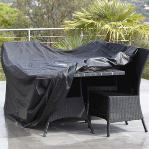 Waterproof Polyester Outdoor Furniture Protective Cover in 5 Sizes