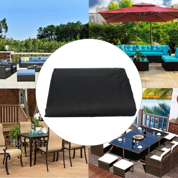 Waterproof Polyester Outdoor Furniture Protective Cover in 5 Sizes_10