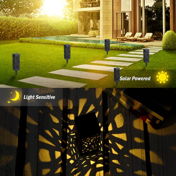 Solar Powered Easy Installation Outdoor Garden LED Décor Lights_8