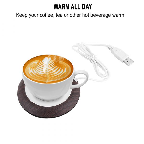 USB Interface Beverage Cup Heater Insulating Coffee Cup Coaster_7