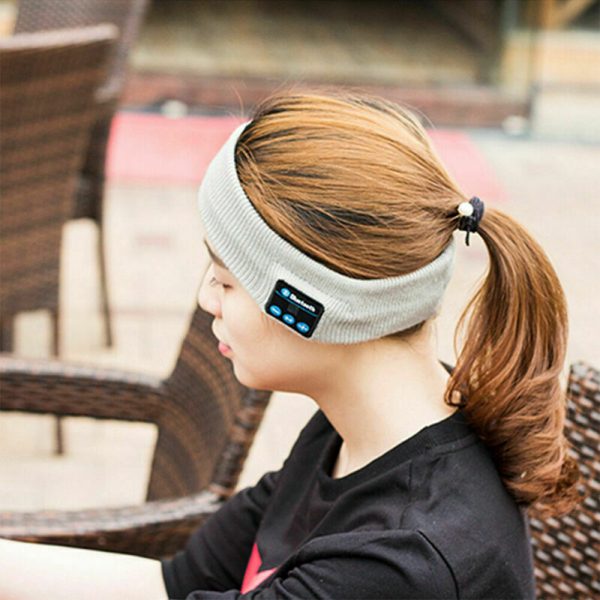 Musical Bluetooth Exercising Rechargeable Sleeping Headband_4