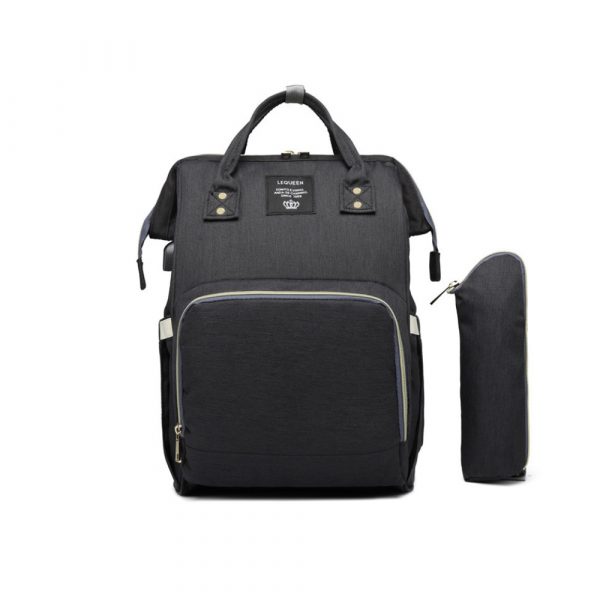 Large Capacity Maternity Travel Backpack with USB Charging Port_0