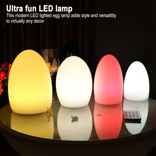 Remote Controlled Cordless Rechargeable LED Room Orb Night Light_7