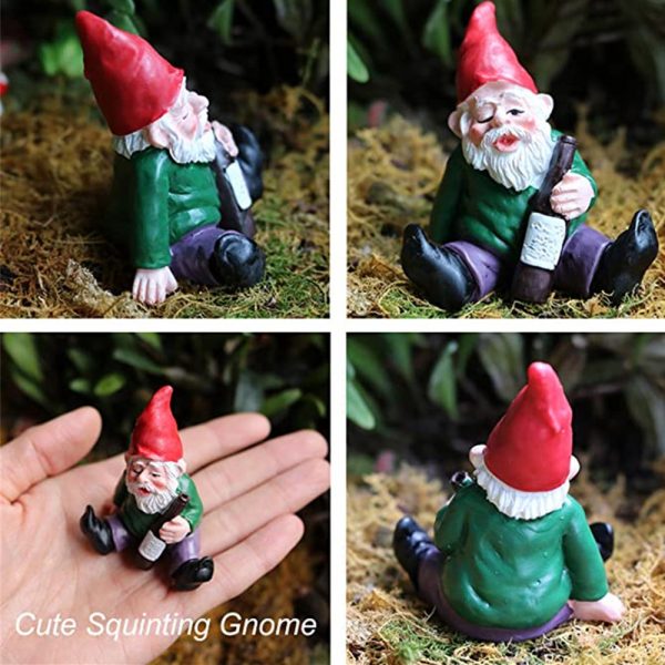 Miniature Garden Elf Ornaments Grass Decoration Gnomes Resin Art_6
