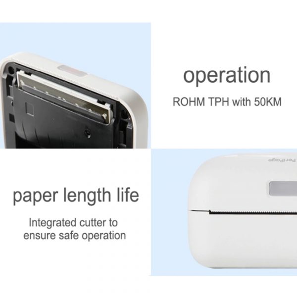 PeriPage Portable Mini Pocket Thermal Paper Photo Printer with Paper_19