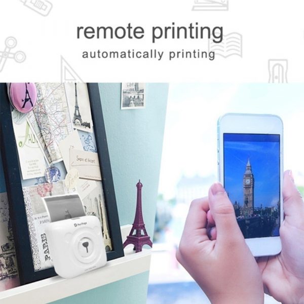 PeriPage Portable Mini Pocket Thermal Paper Photo Printer with Paper_15