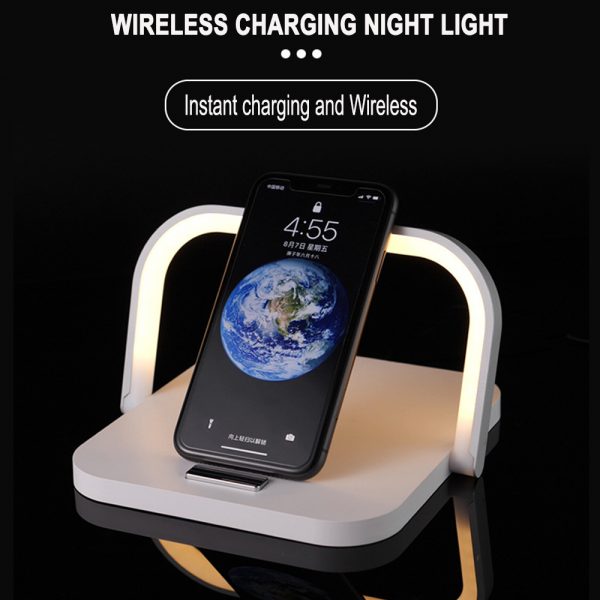 2-in-1 Folding Wireless Charger and Desktop LED Lamp with Eye Protection_4