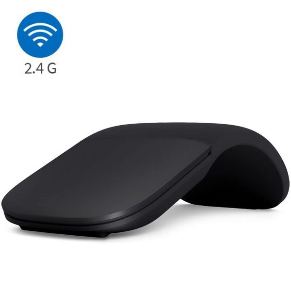 2.4G Wireless Ergonomic Folding Battery-Operated Laptop and PC Mouse_5