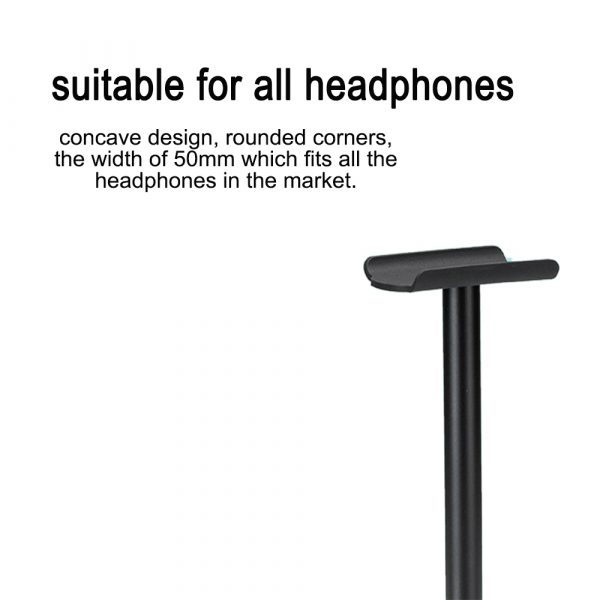 Multi-Function Headphone Headset Desktop Stand in Three Colors_13