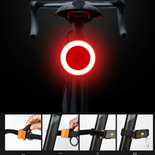 Bicycle Tail Light USB Rechargeable Mountain Bike Night Light_11