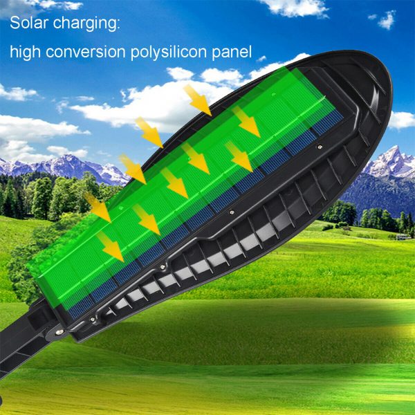 Remote Controlled Human Induction Outdoor Solar Garden Light_10