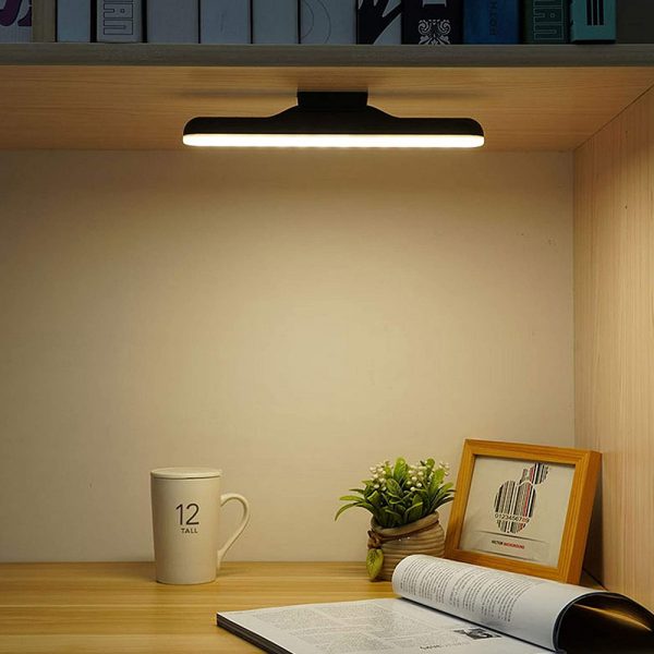 Dimmable LED Magnetic Light Strip Touch Lamp for Reading and Closet_4