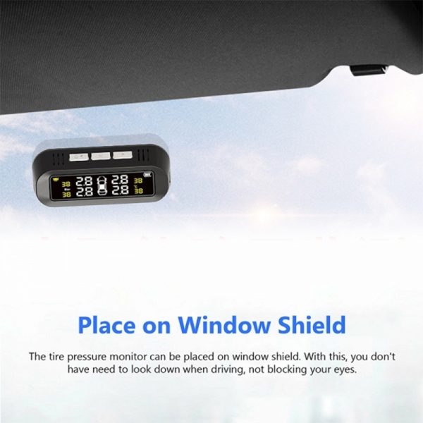 Solar Powered TPMS Monitoring System with Colored Digital Display_6