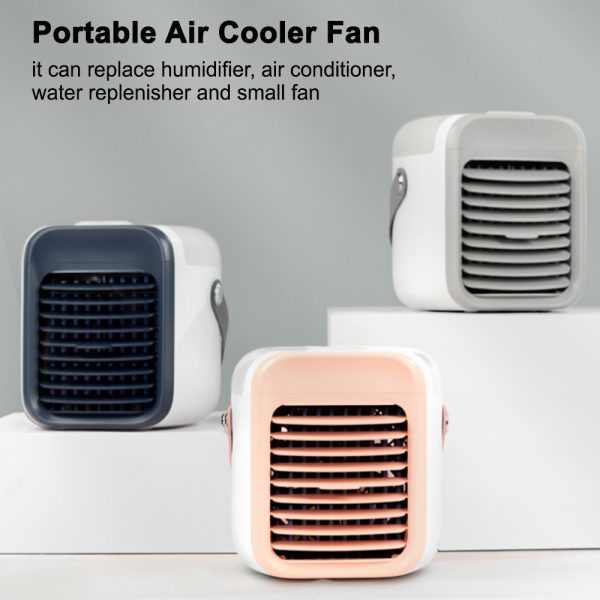 7 Light Color 3 Speed Portable Cordless Personal Air Conditioner_4
