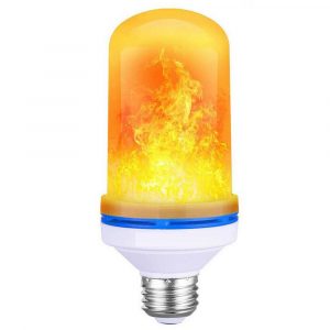 E27 Base Flame Light LED Decorative Unique Flickering Light Bulb