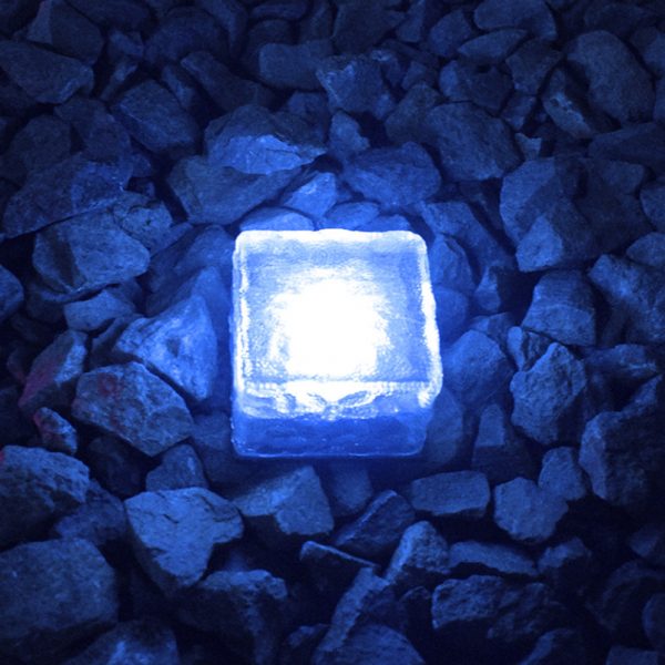 Solar Powered Multi-Color Light Up LED Light Cubes with Switch_6