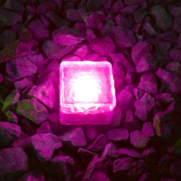 Solar Powered Multi-Color Light Up LED Light Cubes with Switch_7