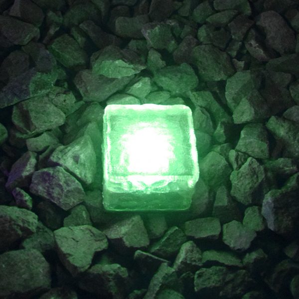 Solar Powered Multi-Color Light Up LED Light Cubes with Switch_8