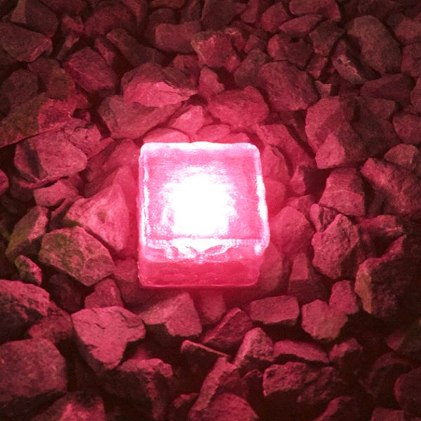 Solar Powered Multi-Color Light Up LED Light Cubes with Switch_9