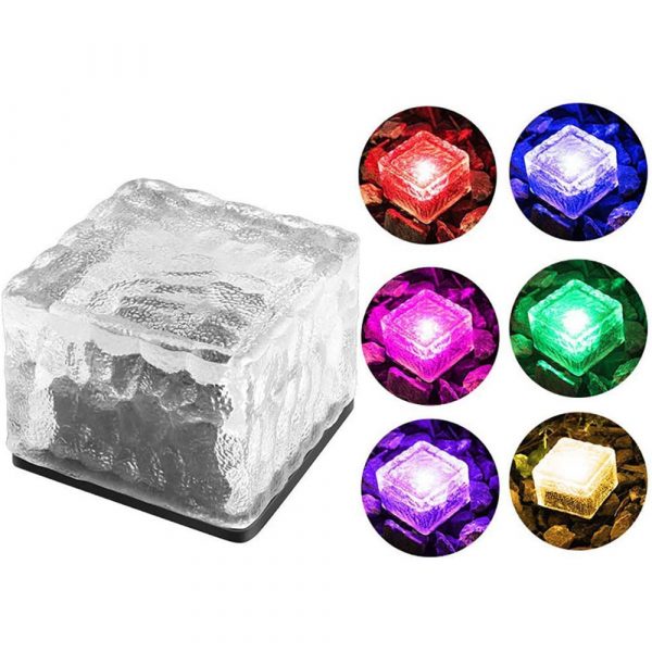 Solar Powered Multi-Color Light Up LED Light Cubes with Switch_18