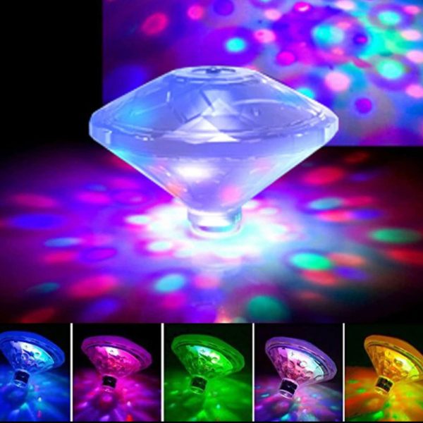 Floating Underwater RGB LED Light for Swimming Pool Bath Tubs_0