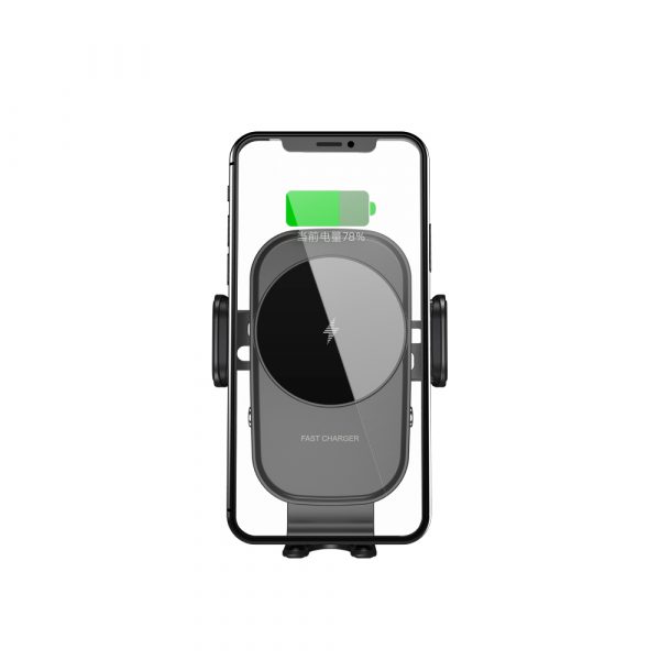 15 W Fast Wireless Car Mobile Phone Holder and QI Charger_4