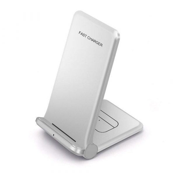 2-in-1 Foldable QI Enabled Wireless Charger Fast Charging Dock_2