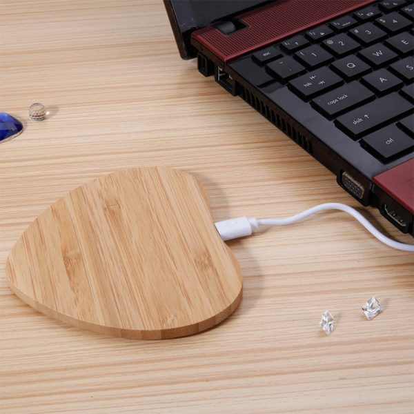 Portable Wireless Wooden Charging Pad for QI Enabled Devices_15