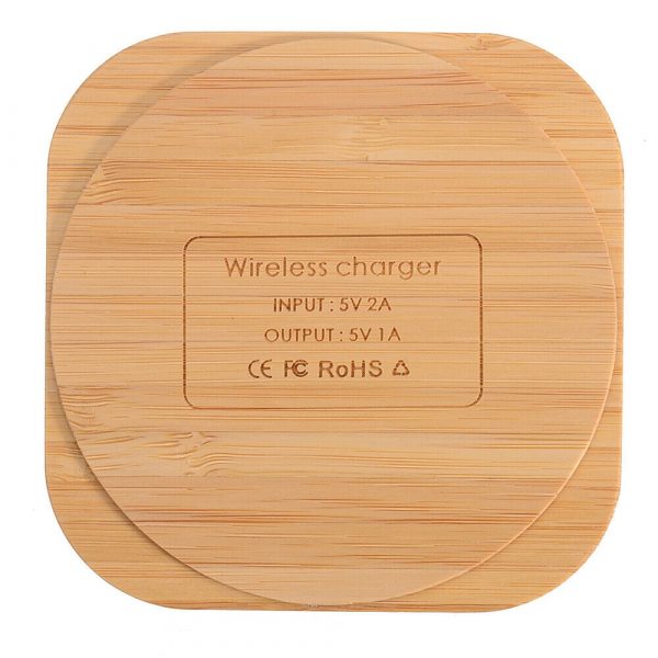 Portable Wireless Wooden Charging Pad for QI Enabled Devices_16