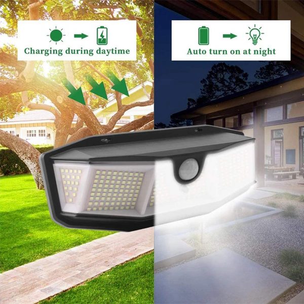 308 LED Human Body Induction Solar Powered Outdoor Lamp_9