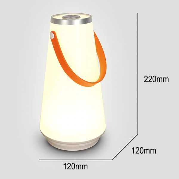 Portable Rechargeable Dimmable LED Lantern with 3 Modes_13