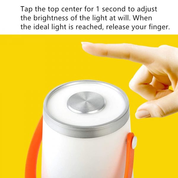 Portable Rechargeable Dimmable LED Lantern with 3 Modes_11
