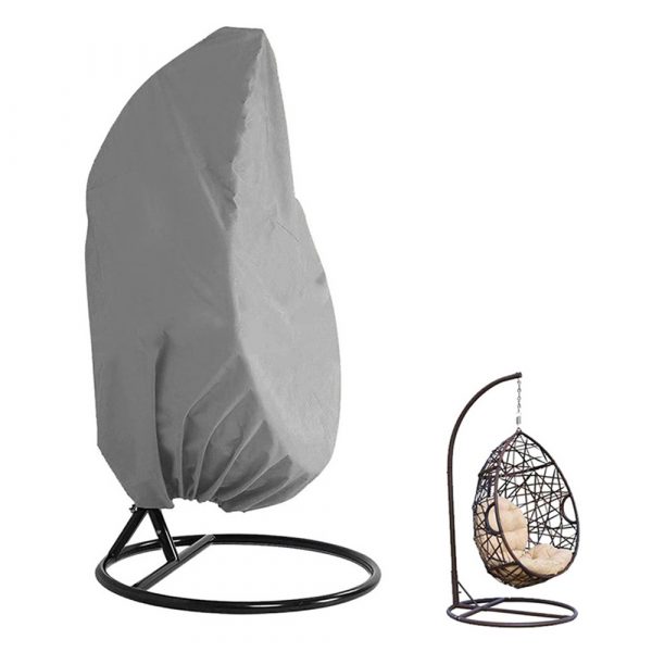 Polyester Fabric Hanging Rattan Egg Chair Protection Cover_3