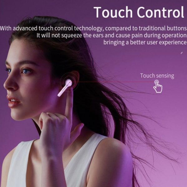 Bluetooth 5.0 Touch Control True Stereo Wireless Earphones_14
