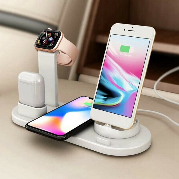 3-in-1 Wireless Charging Dock for QI Devices Phone Watch Earphones_2