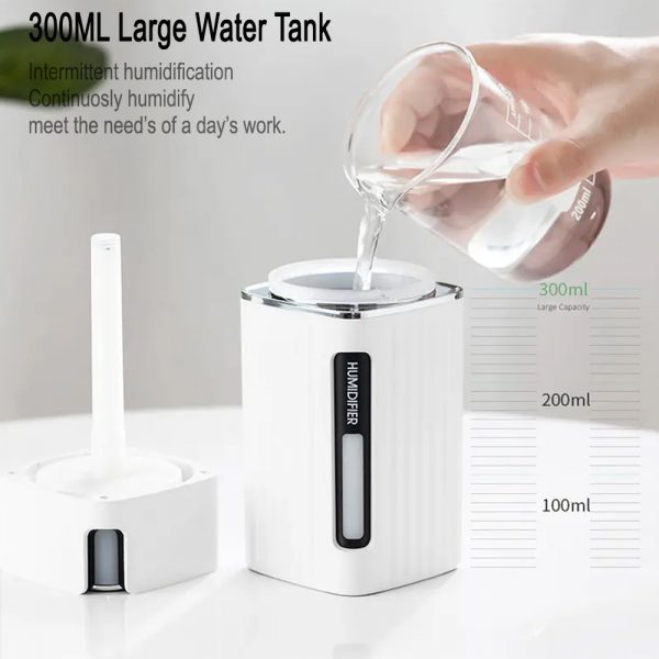 300ml Ultrasonic Electric Humidifier Cool Mist Aroma Diffuser_6