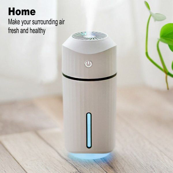 320ml Ultrasonic Car Air Humidifier Scent Diffuser and Hydrator_8