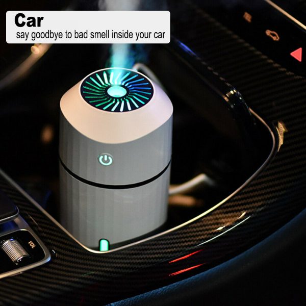 320ml Ultrasonic Car Air Humidifier Scent Diffuser and Hydrator_10