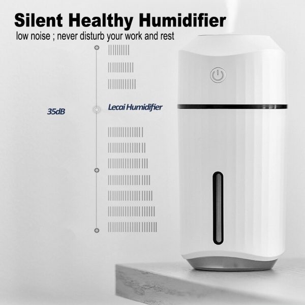 320ml Ultrasonic Car Air Humidifier Scent Diffuser and Hydrator_11