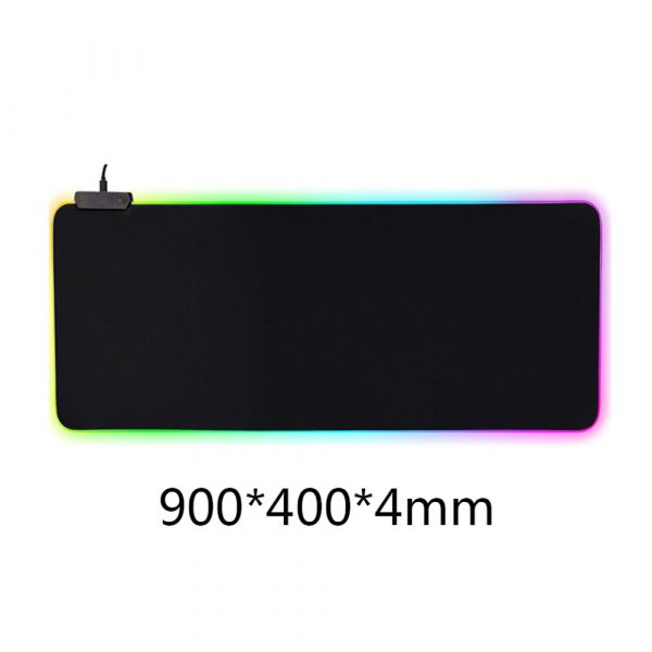 RGB LED Non-Slip Luminous Mouse Pad for Gaming PC Keyboard_17